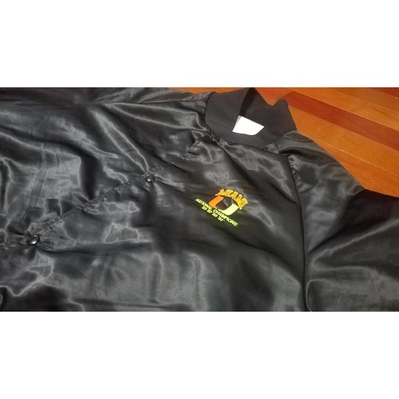 UM University of Miami hurricanes satin jacket